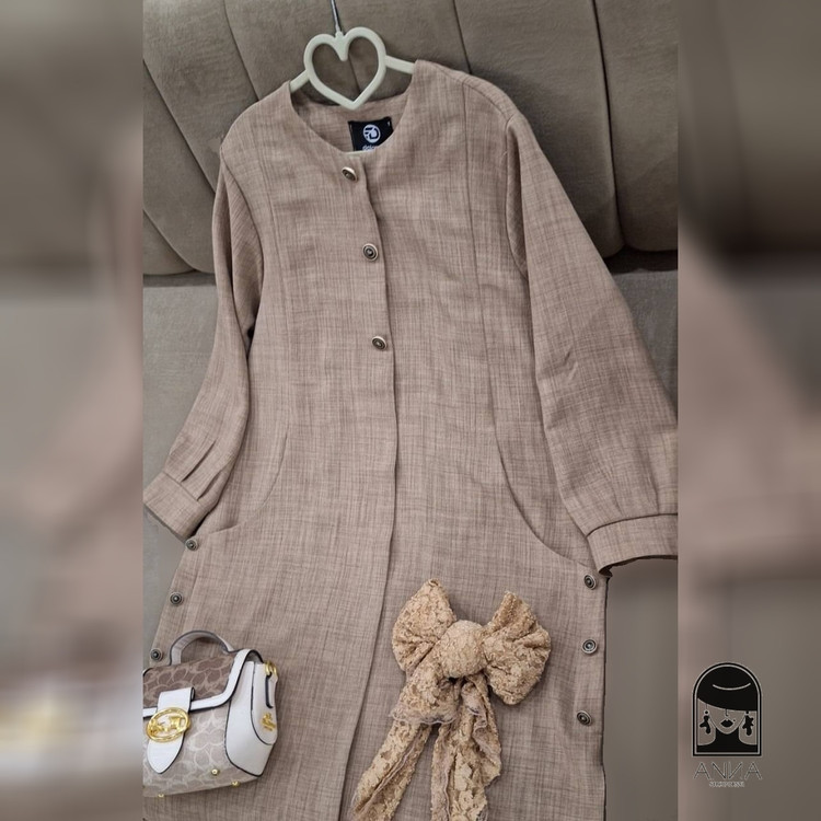 پوشاک زنانه مدل میلا جنس شانتون ژاکارد سایز ۱ تا ۲