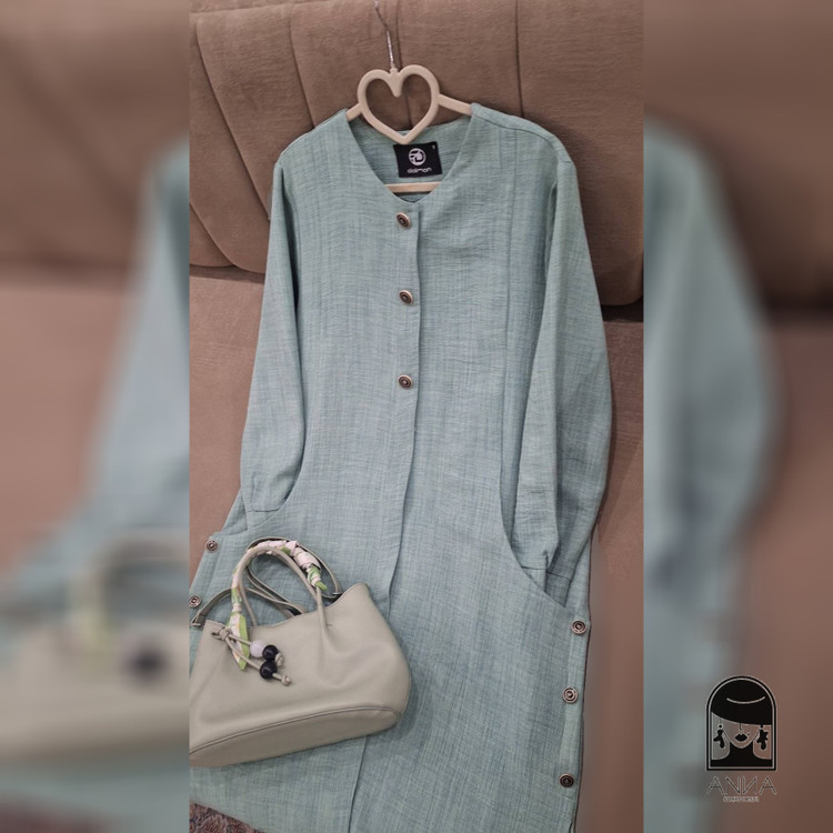 پوشاک زنانه مدل میلا جنس شانتون ژاکارد سایز ۱ تا ۲
