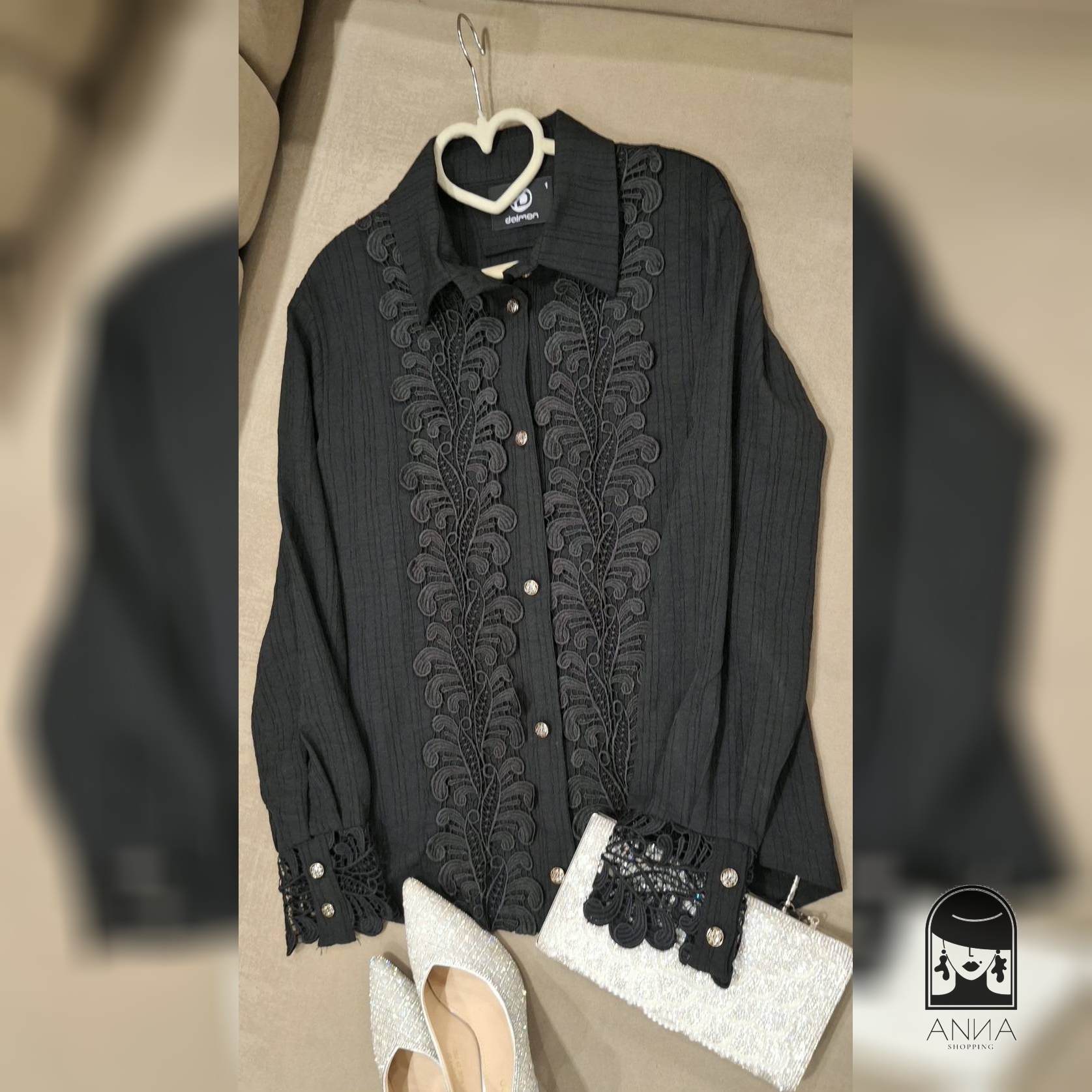 پوشاک زنانه مدل آیسو جنس توکی کراش سایز ۱ تا ۴