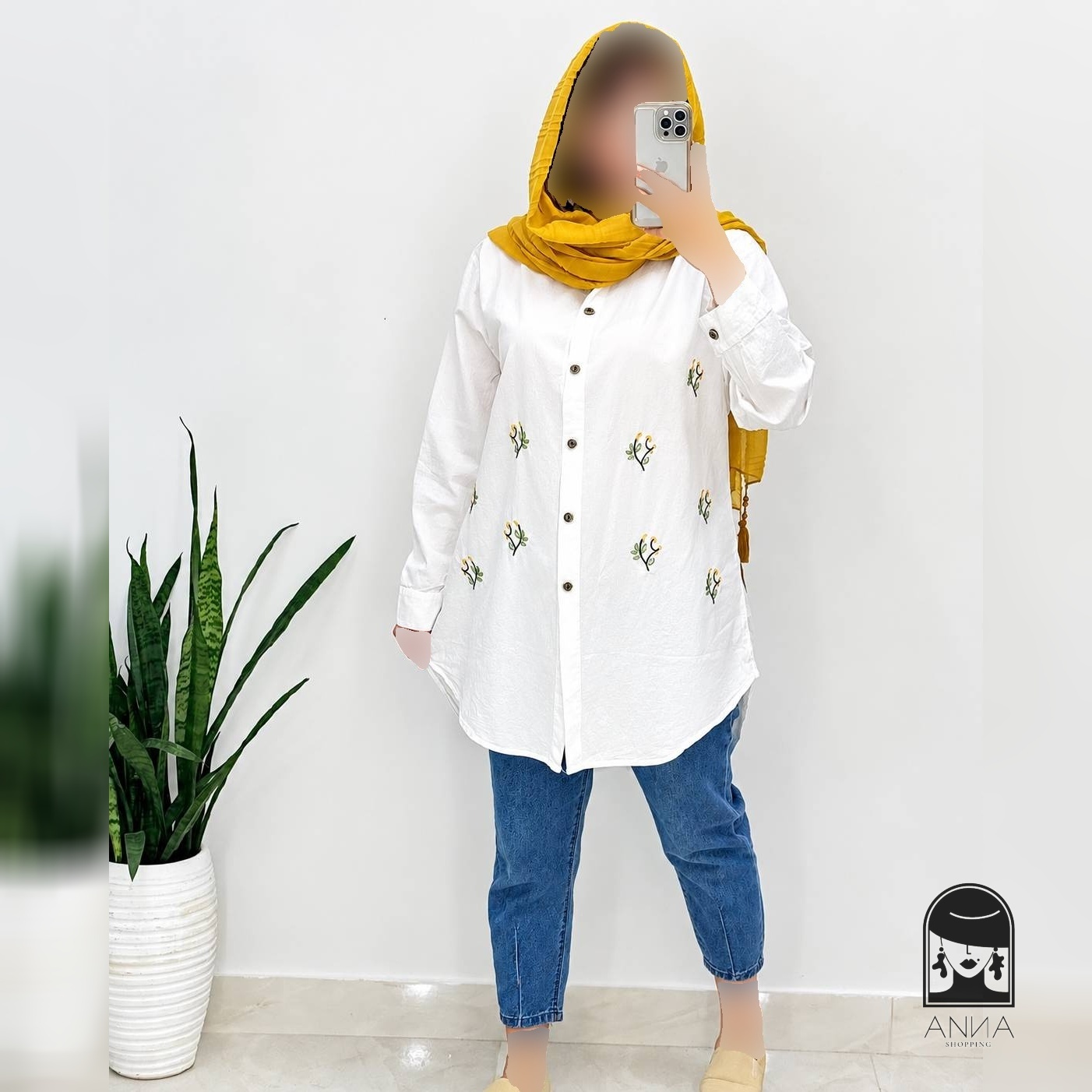 مانتو زنانه مدل الیاف آدنیس جنس الیاف لینن انزیم شور شدهگلدوزی شده فری سایز ۳۶تا۴۶