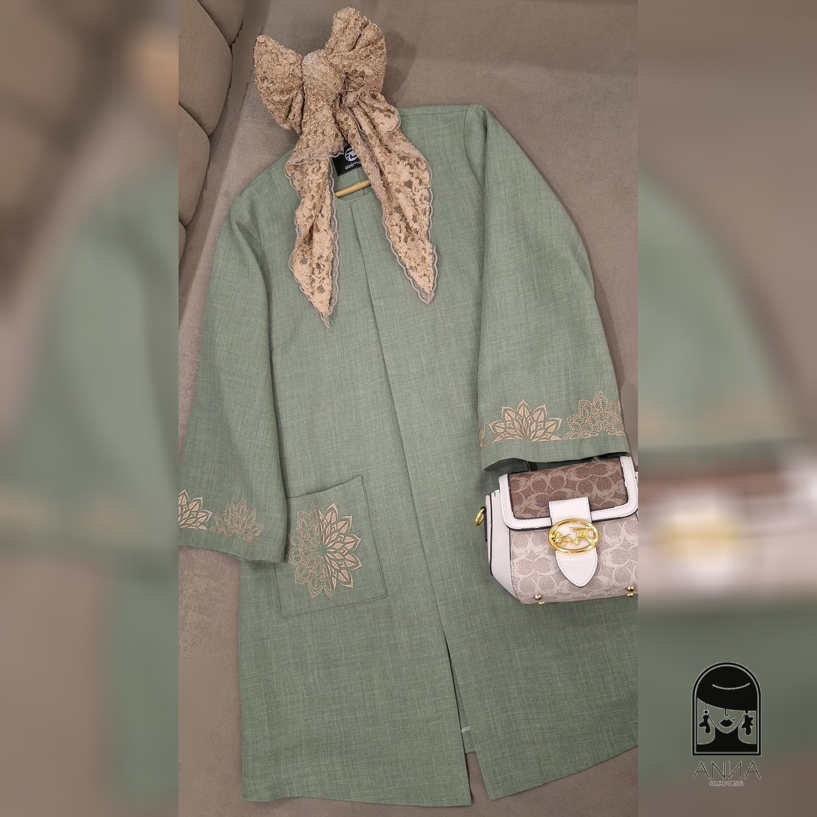 مانتو زنانه مدل خورشید جنس شانتون اسلپ سایز ۱ تا ۳