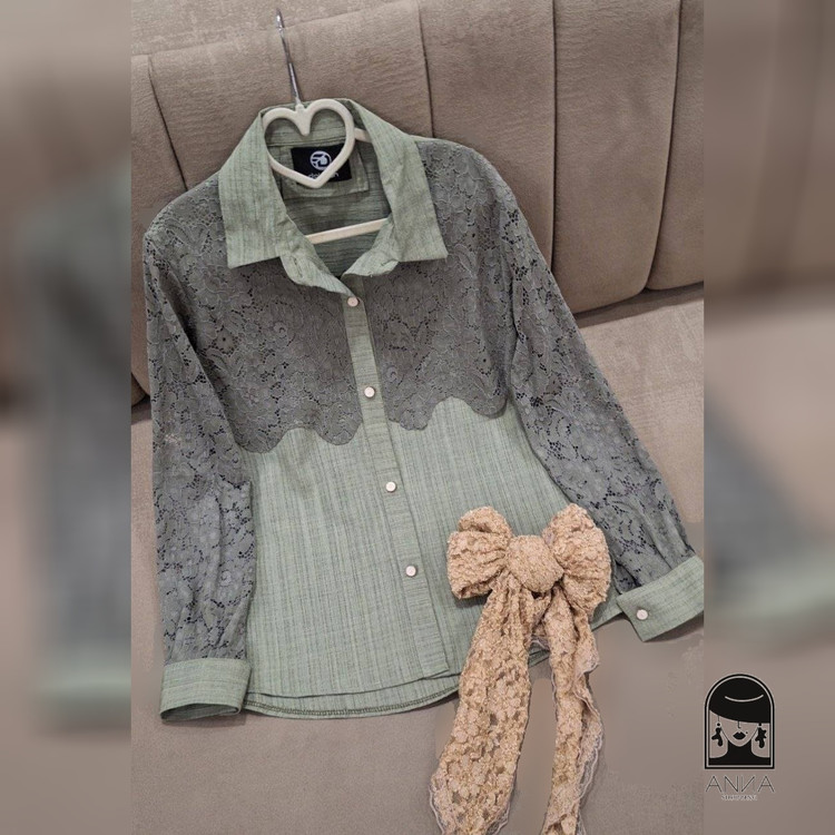 پوشاک زنانه مدل مرینا جنس توکی سایز قابل استفاده برای ابعاد ۳۶ تا ۵۸