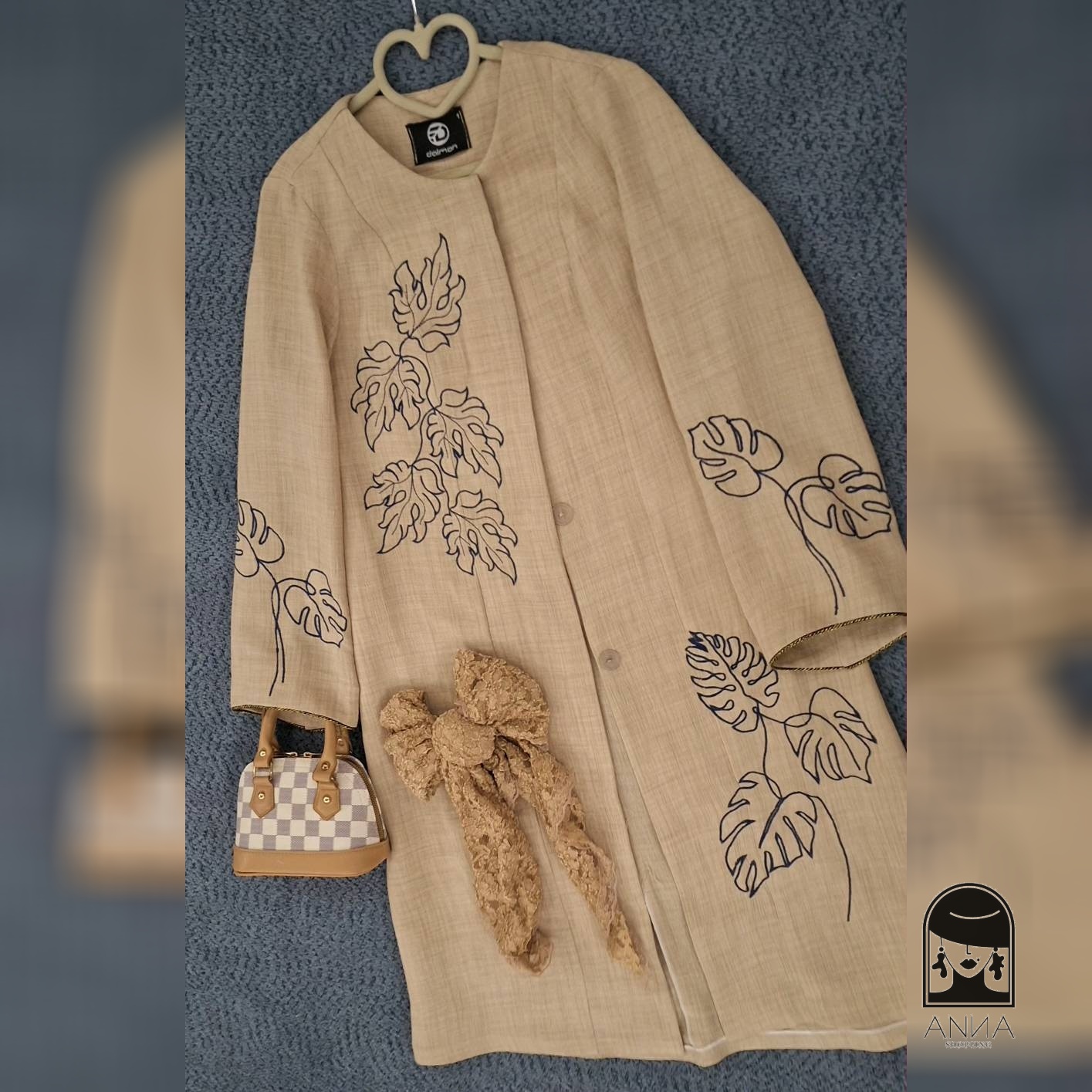 مانتو زنانه مدل نیاز جنس شانتون اسلپ سایز 1 ۹۴ سایز 2 ۱۰۴ سایز 3 ۱۱۴ سایز 4 ۱۲۴