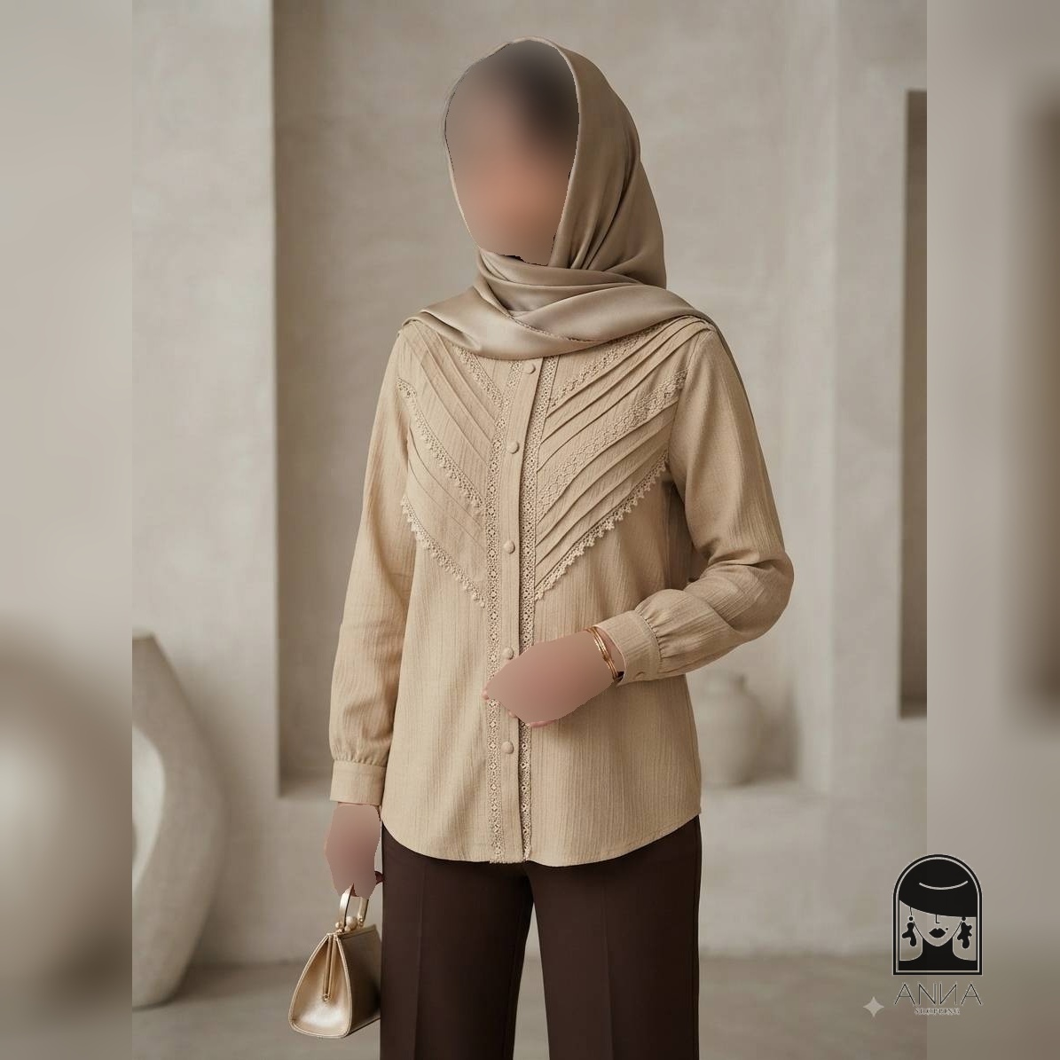 پوشاک زنانه مدل لیان جنس توکی کراش سایز ۱ تا ۴