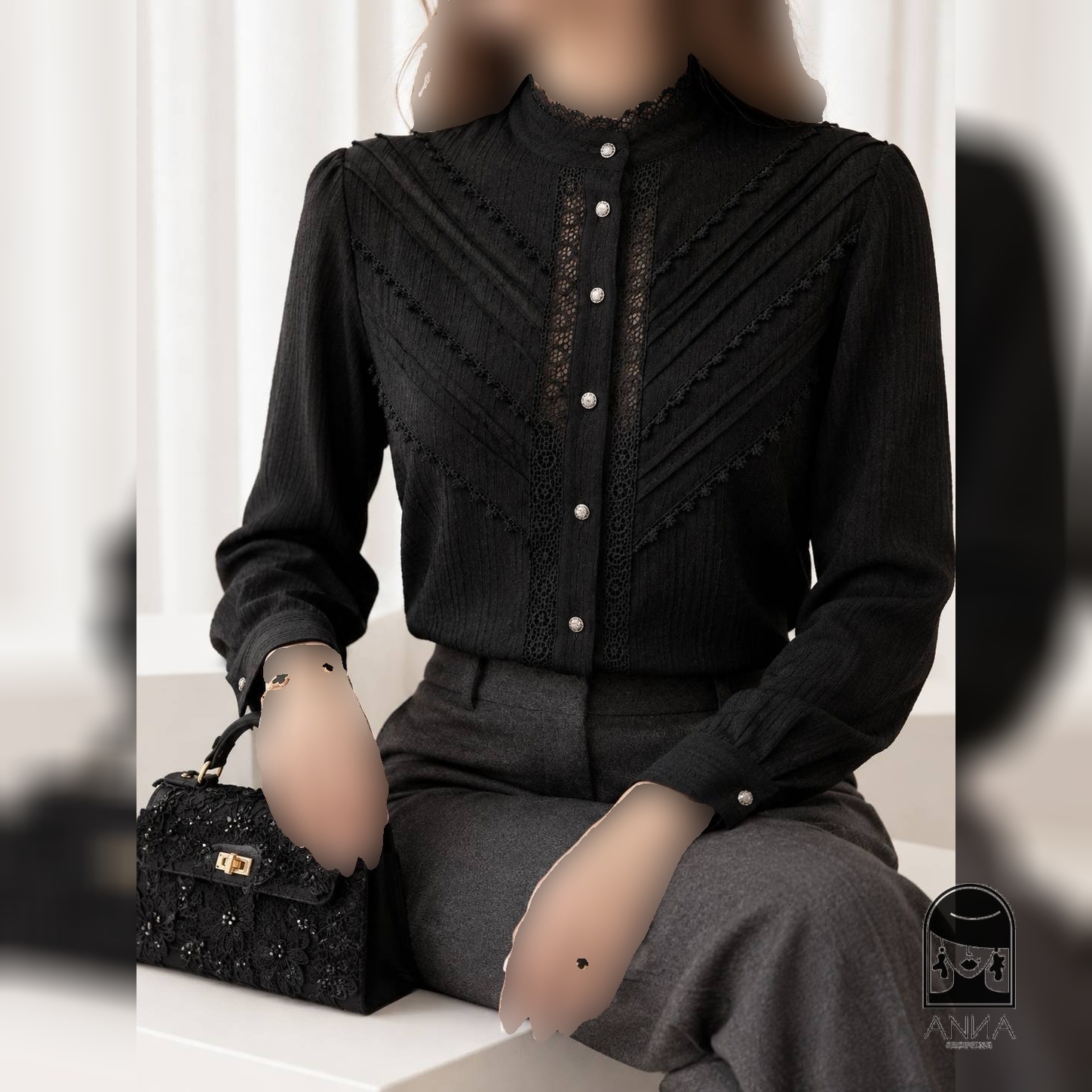 پوشاک زنانه مدل لیان جنس توکی کراش سایز ۱ تا ۴