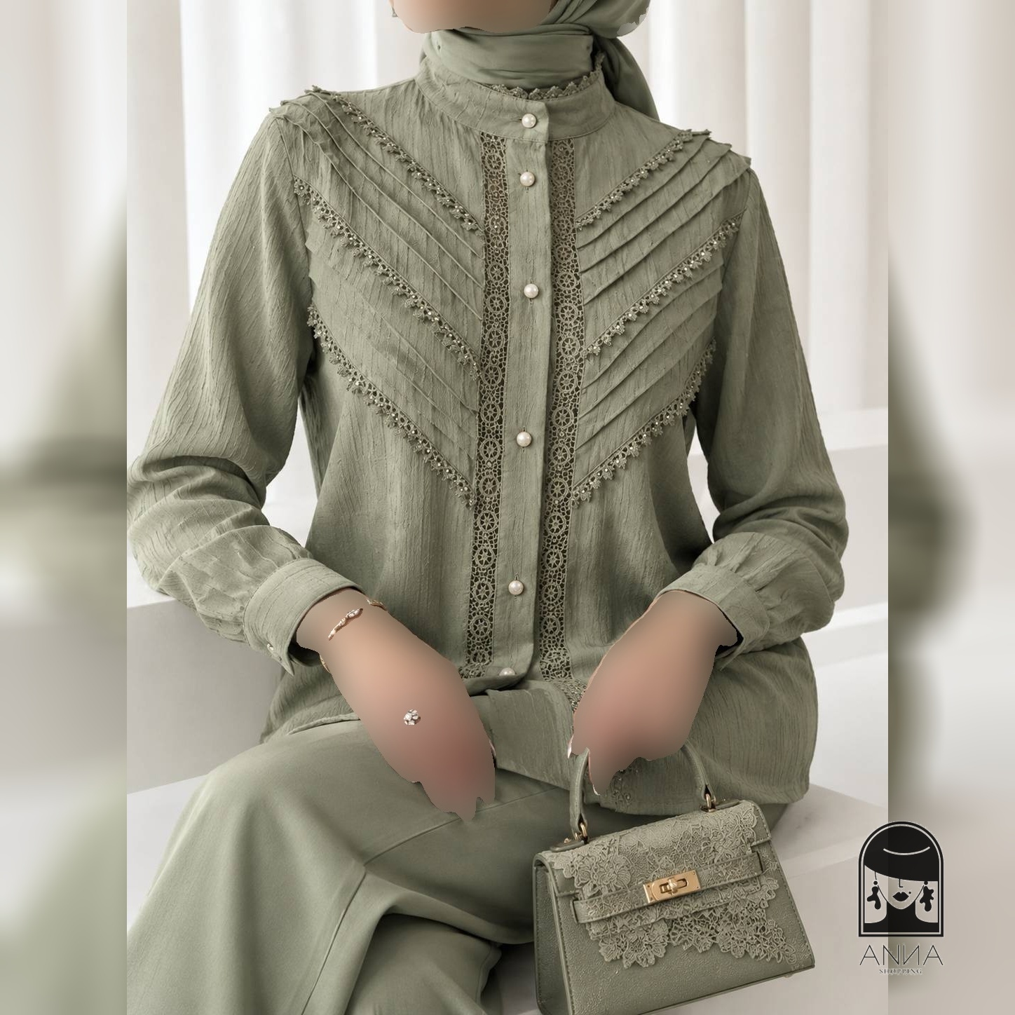پوشاک زنانه مدل لیان جنس توکی کراش سایز ۱ تا ۴