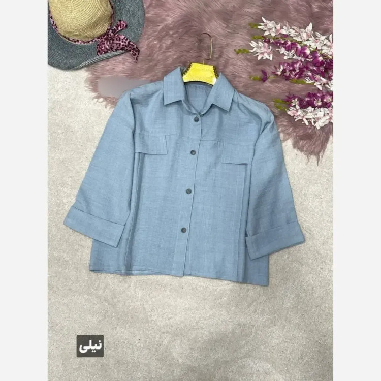 شومیز عروسکی یگانه شانتون فری سایز 38 تا 46 در رنگبندی متنوع