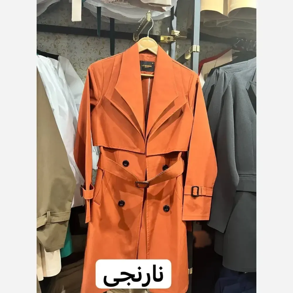 بارونی زنانه جنس کتان تی سی رنگ بندی متنوع سایز 36 تا 42