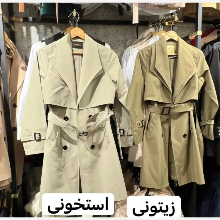 بارونی زنانه جنس کتان تی سی رنگ بندی متنوع سایز 36 تا 42